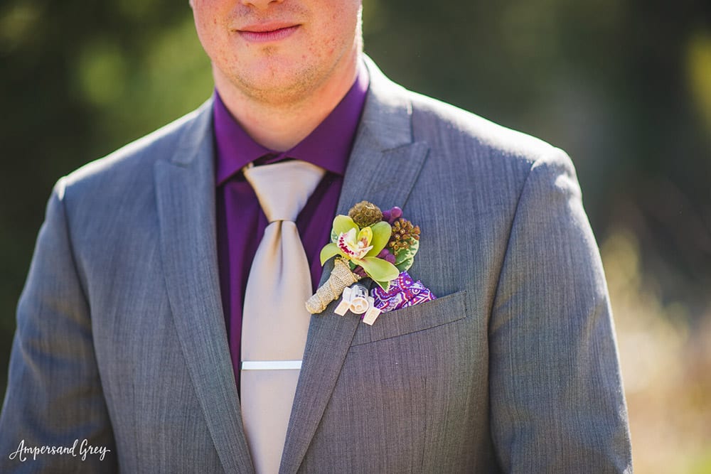 orchid boutonnières