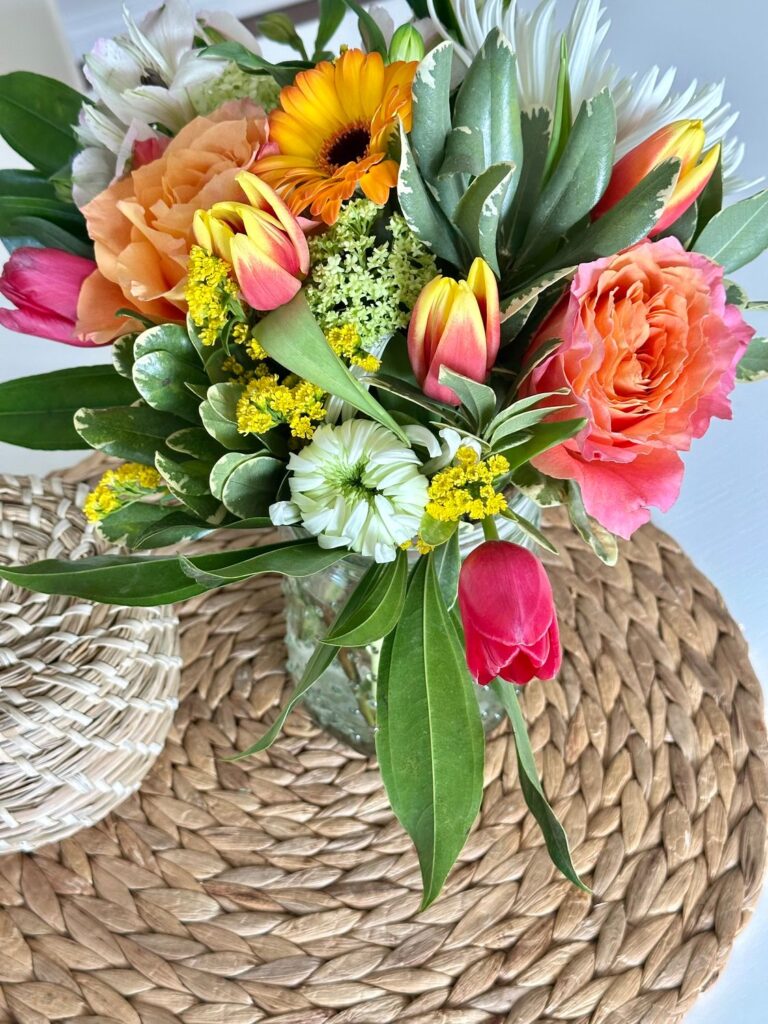 spring mason jar