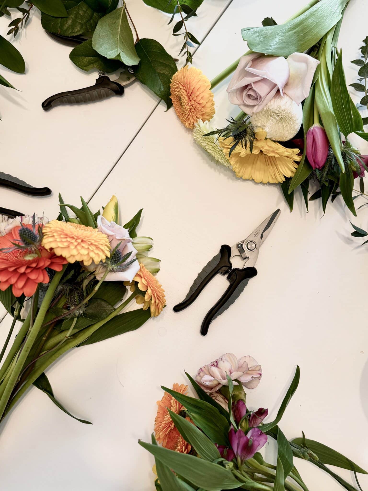 wrapped flower workshop